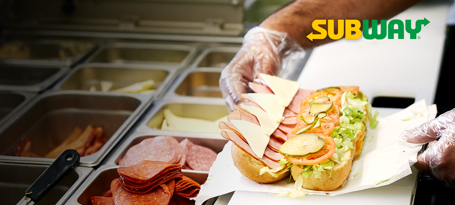 Photo of Subway sandwich.